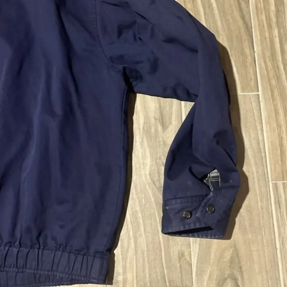 Polo By Ralph Lauren Mens Size 2XL Navy Bomber Jacket Corduroy Collar Cotton‎ - Picture 11 of 13